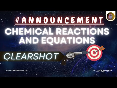 CLASS 10TH SCIENCE #1st Lecture  Announcement📣📣💯💯📖🔥 || Chemical Reactions & Equations || #chemistry
