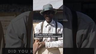 Did you know about Tuskegee Syphilis Experiment? #shockingfacts #usahistory
