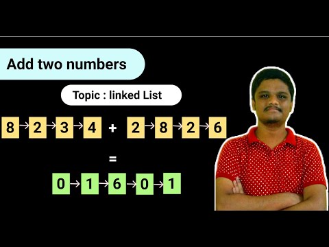 Add two numbers | Linked List | LeetCode | C++