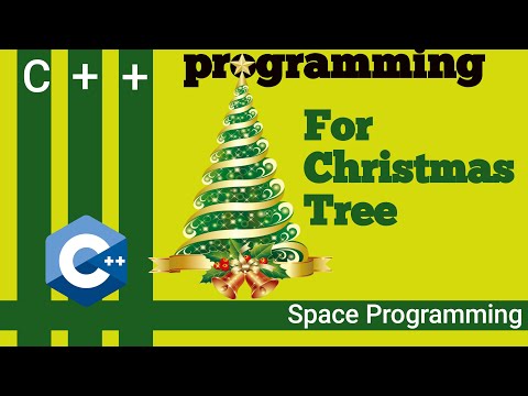 Christmas tree Program in C++ | Practical demonstrations | 2023