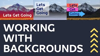 How to Design on a Background | Figma & Photoshop | anuragfolio