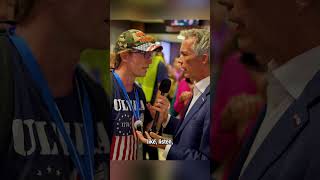 Former MAGA screams at conspiracy theorist