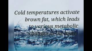 #Shorts | cold positive impact | About Knowledge| #Brownfat