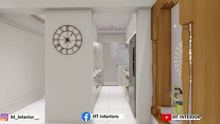 Where Design Meets Comfort – A 2BHK Worth Living In | By HT Interior, Pune  #homedecor #home