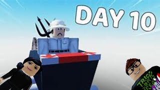 NEVER ENDING CART RIDE with @NotAlyaOfficial  IN ROBLOX !!