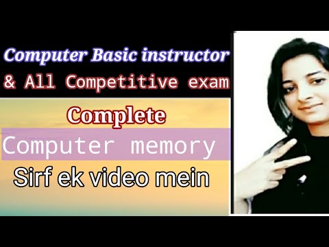 what is computer memory types of computer memory