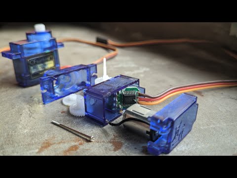 servo  motor teardown
