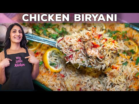 One Tray, One Hour: Aromatic and Delicious Chicken Biryani Made Easy!