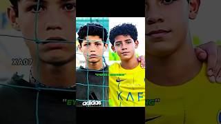 Ronaldo Jr. Can Never Be Like His Father💔 #shorts #ronaldo #messi #shortsvideo