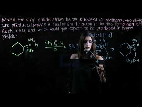 Example SN1 Mechanism Problem (CHM 110)
