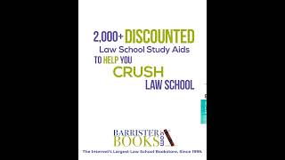 BarristerBooks Law School Study Aids Nutshells