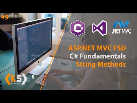 C# String Methods |  String Methods in C# | ASP.NET MVC Web Development Tutorial In Hindi | Part 9