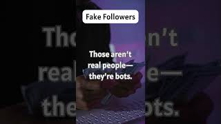Fake Followers #fakefollowers #cybercrime #onlinescam #cyberalert