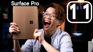 Microsoft Surface Pro 11 詳細評測！ 螢幕，電量，效能撤底升級！ （vs Surface Pro 9 5G with Microsoft SQ3)