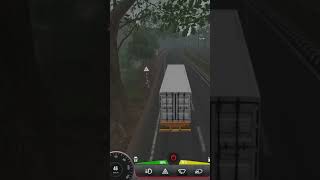truck driving 🛻 top speed Highway Moonsoon view #realtruckdriving #truckdriving #truckgames #viral