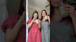 Come Make Matcha with Us!🤣 My Matcha Recipe😋🍵 #ashortaday #matcha #recipe #ytshorts #viral