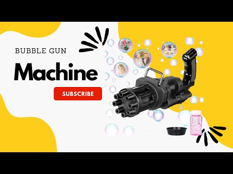 Bubble Gun/Machine | ModeMax | Kids Playing
