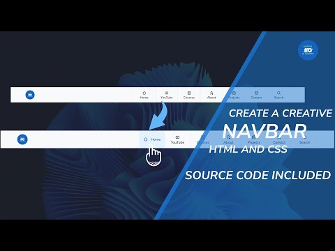 How to Create a Responsive Animated Navbar with HTML, CSS, and Flexbox