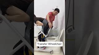 Product Link in Bio ( # 2502  ) ▶️Ergonomic Patient Lift Assist Transfer Wheelchair