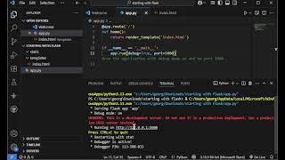 how to build a flask app