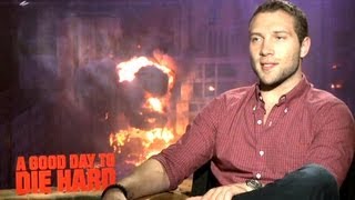 Jai Courtney Interview - A Good Day To Die Hard (JoBlo.com)