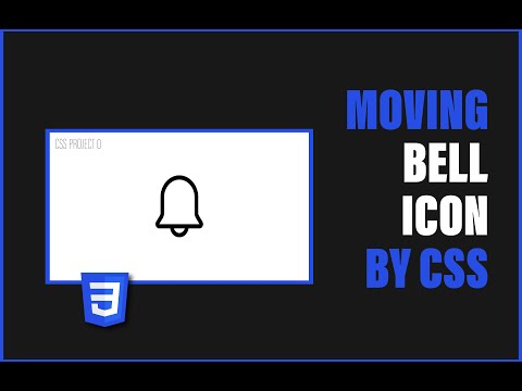 Make animated Bell Icon | CSS only | Bangla