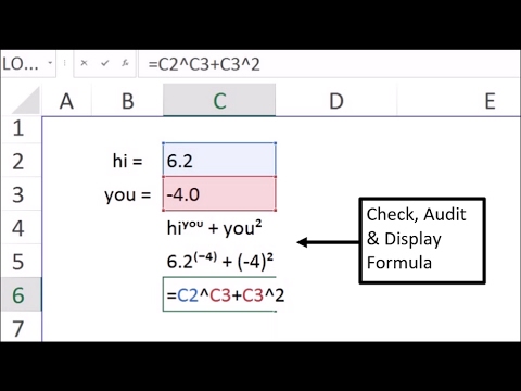 The New Way to Check & Audit Excel Formula. The 1 Step Solution. Show Formula Values.
