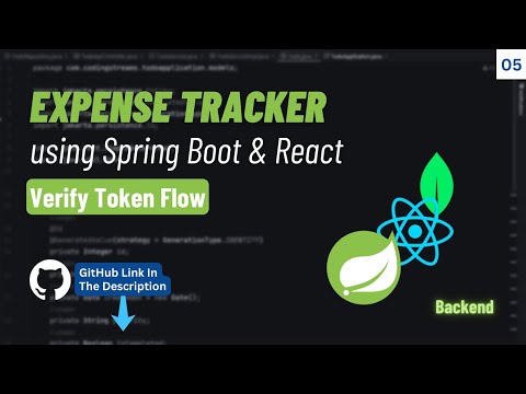 Verify Token Flow | Expense Tracker | Spring Boot Projects | Hindi