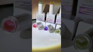 HOW TO🍓🫐🥭🍇 Color the lids of the Fruit Party Cat Eye Set! #nails #shiningnails #magneticgel