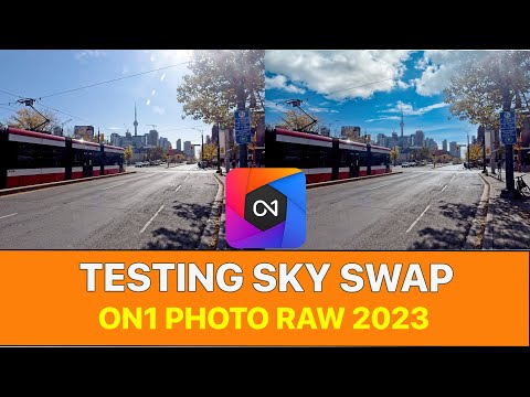 Testing Sky Swap in On1 Photo Raw 2023