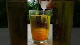 #shorts How does Betadine reacts with Hydrogen Peroxide #experiment