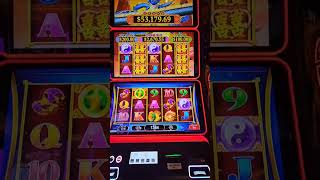 DOUBLE FREE GAMES ON FORTUNE BAGS!!! #SHORTS #slotmachines #slot #gamblingmachine #short #money