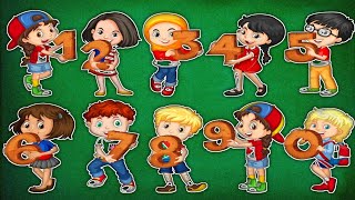Learn 1 to 10 Numbers | 1 to 10 Counting | 123 Numbers | Kids Learning | Preschool | Kiddo Party