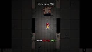 Indie RPG with horror elements low sanity #pixelart #horrorgaming #backrooms