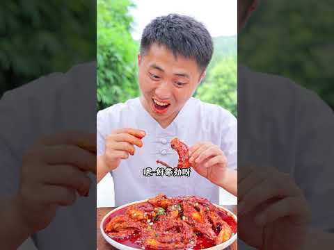 Ermao Challenge Eating Spicy Octopus Legs#asmr   #mukbang   #chinesecuisine