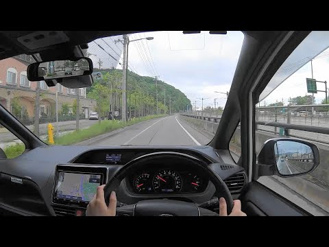 【Test Drive】2021 TOYOTA NOAH Si W×B Ⅲ 2.0L Gasoline 4WD - POV Drive