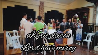 Kyrie eleison, Lord have mercy, Ginoo Kaloy-i, kaawaan mo kami (Lyrics on screen) Saint Thomas Choir