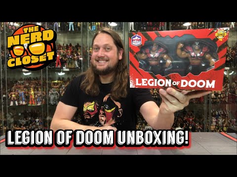 Legion of Doom Mat Maniacs Unboxing & Review! What A Rush!