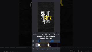 Free VN template on STFU 🤬 #vncodes #freetemplate #vnvideoeditor #vntemplate #shortsfeed #shorts