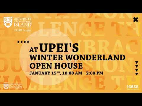 UPEI Cairo Campus Winter Wonderland Open House