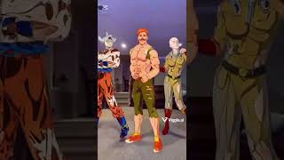 “When Escanor Enters the Dance Battle 😤🔥”.  #shorts #anime #viral #aianime #escanor #dance #trending