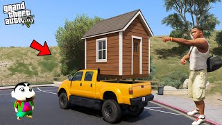 FRANKLIN BUILT A HOUSE ON HIS CAR IN GTA 5