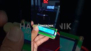 Wireless counter panel display #dotmatrix #electronic #ledlights #hamitronik