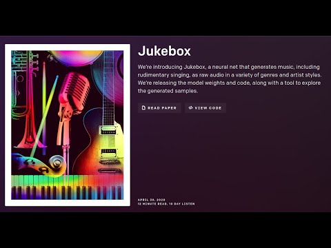 Jukebox: A Generative Model for Music | NLP Journal Club