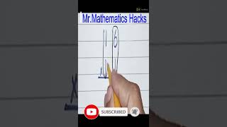 Math #maths #amazingmathproblems #mathstricks #amazingmathpuzzle #mathshack #mathematics #drawing