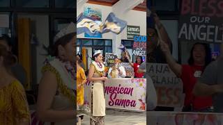 Miss American Samoa Emotional Homecoming🫶 #2025#MissAmericanSamoa 🇦🇸