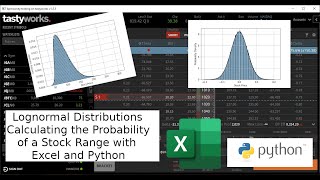 Lognormal Distributions:  Calculating the Probability of a Stock Range with Excel and Python