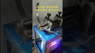 SS304 STRIP ROLLING MACHINE #machine #vvtools #shorts #viral #makeinindia #engineering