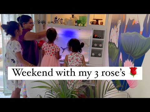 A day with my 3 beautiful girls || cooking there favourite food || fun weekend at home #teluguvlogs