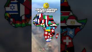 African countries worst enemy #geography #history #mapping #mapper #shorts #europe